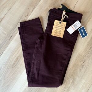 Democracy Deep Purple Ankle Skimmer Pants